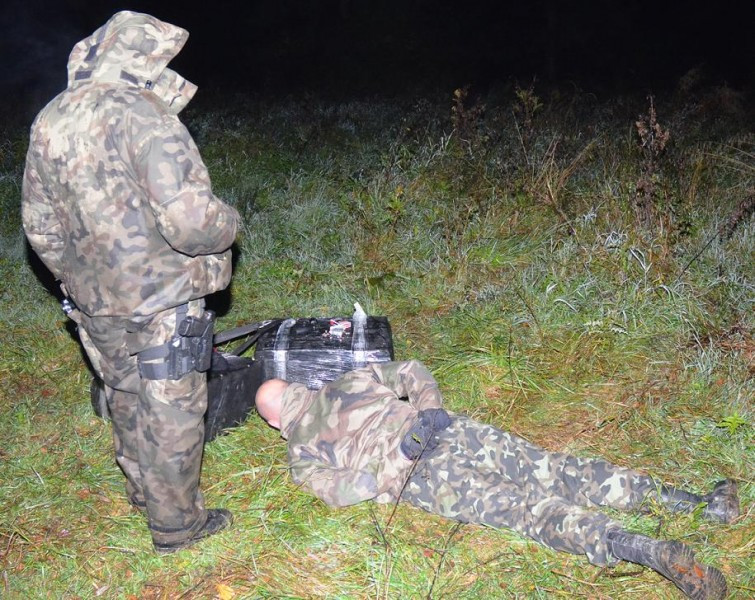 Wpadli podczas przemytu. Wśród zatrzymanych mieszkaniec okolic Sanoka