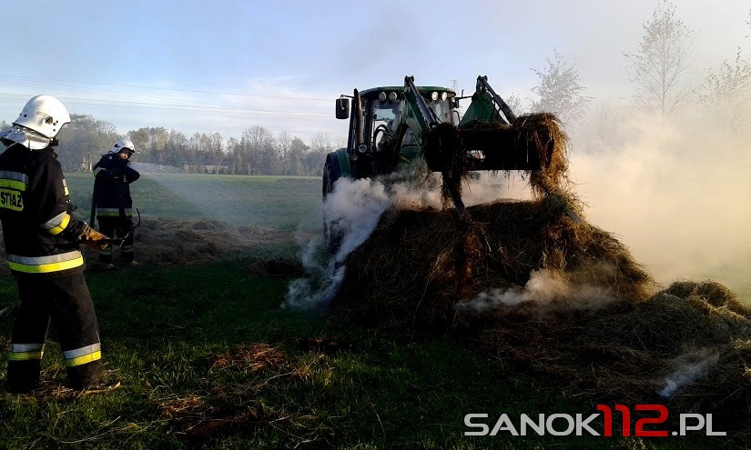 Pożar budynku gospodarczego w Jaćmierzu
