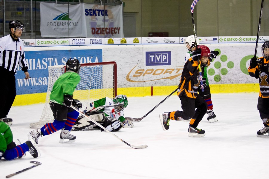 Hokejowy mini-turniej w Arenie Sanok. Zobacz zdjęcia z rozgrywek