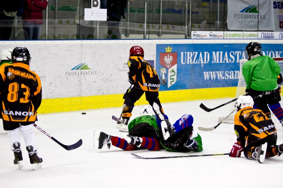 Hokejowy mini-turniej w Arenie Sanok. Zobacz zdjęcia z rozgrywek