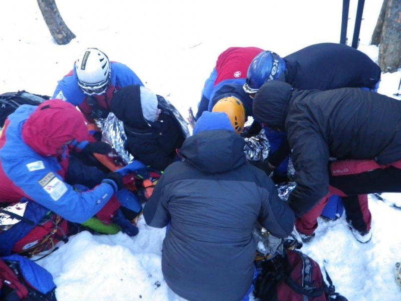 Trudna akcja w Bieszczadach. 
