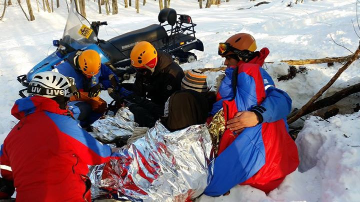 Trudna akcja w Bieszczadach. 