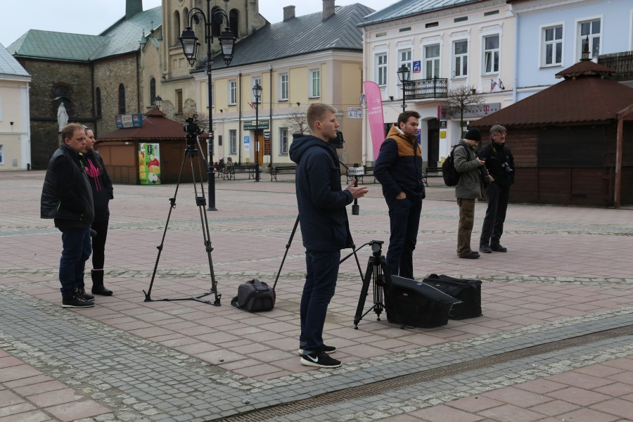 Korwin Mikke z wizytą w Sanoku
