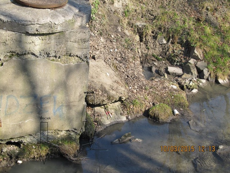 Do potoku trafiają ścieki? Będą kontrole i mandaty za nielegalne zrzuty