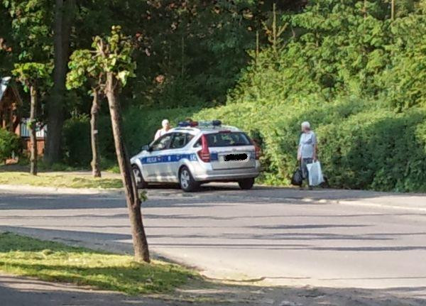 Tak parkujemy w Sanoku. Na miejscu dla karetek
