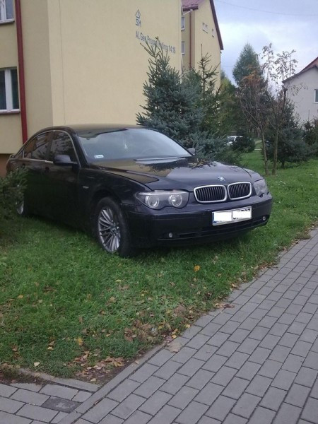 Tak parkujemy w Sanoku. Na miejscu dla karetek