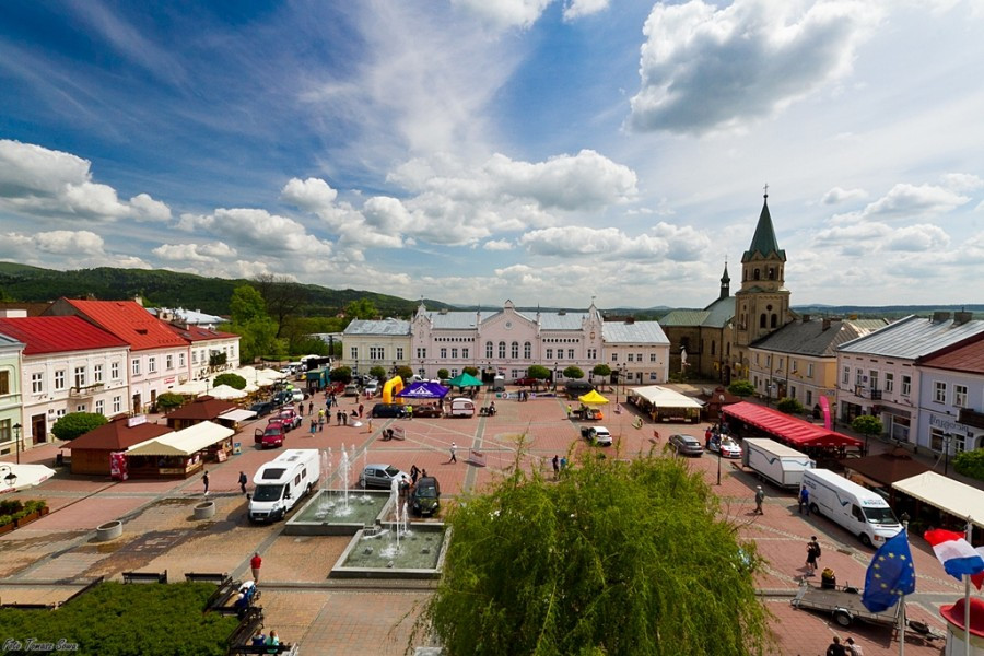 Przedsmak sportowych emocji na sanockim rynku