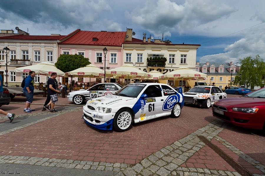 Przedsmak sportowych emocji na sanockim rynku