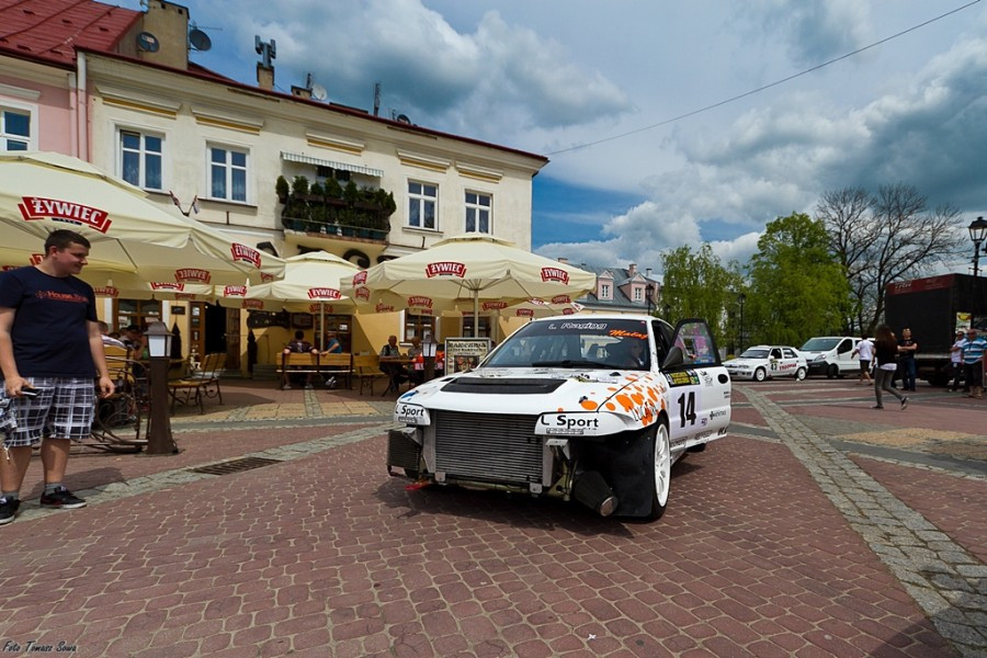 Przedsmak sportowych emocji na sanockim rynku