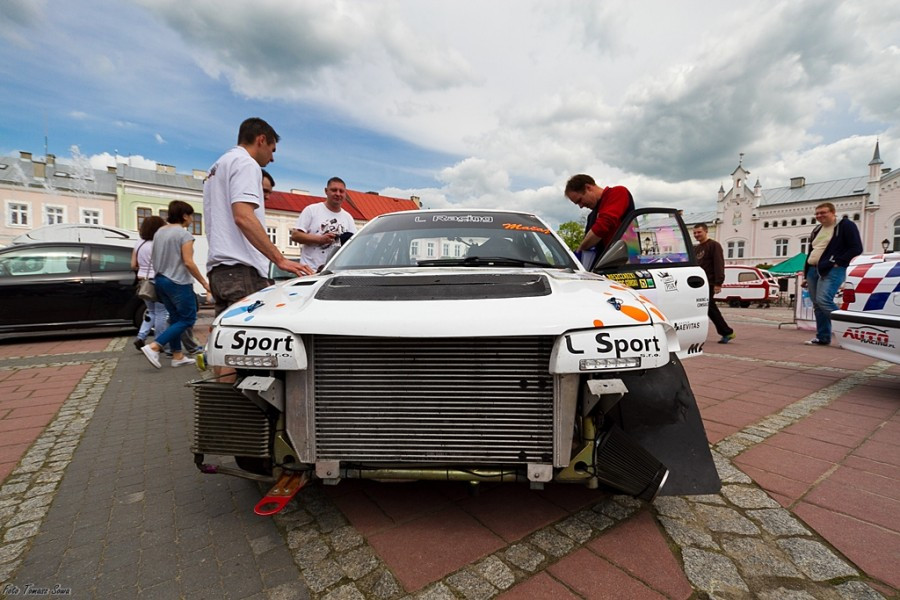 Przedsmak sportowych emocji na sanockim rynku