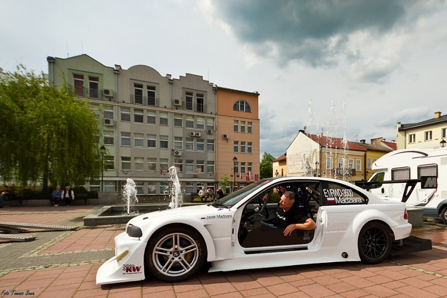 Przedsmak sportowych emocji na sanockim rynku