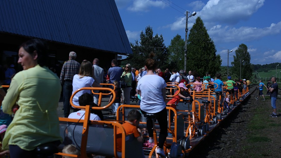 Drezyny ruszyły w Bieszczady! Zobacz krótką relację z otwarcia