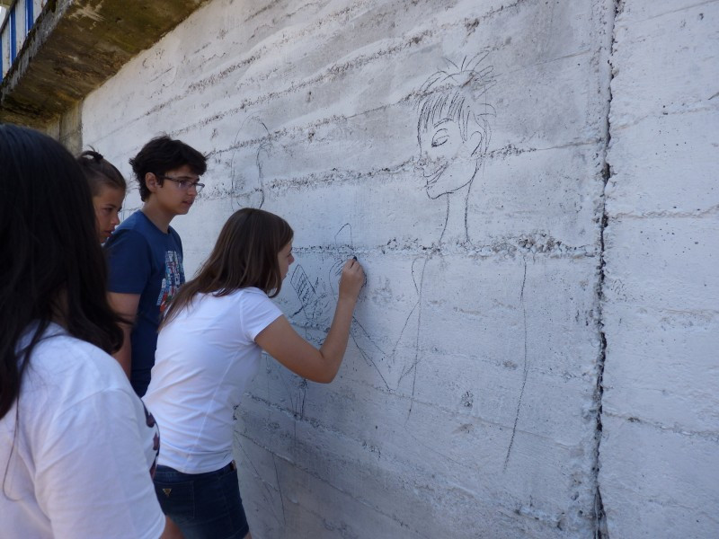 Niezwykły mural o wolności