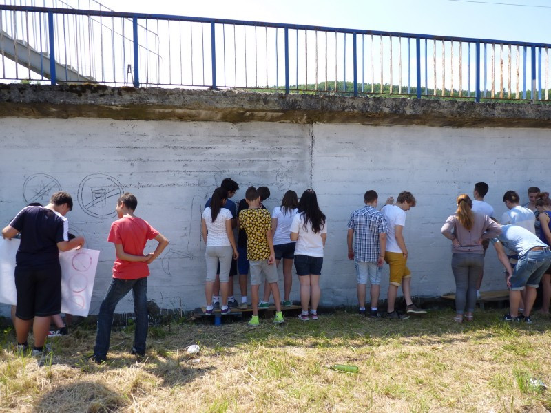 Niezwykły mural o wolności