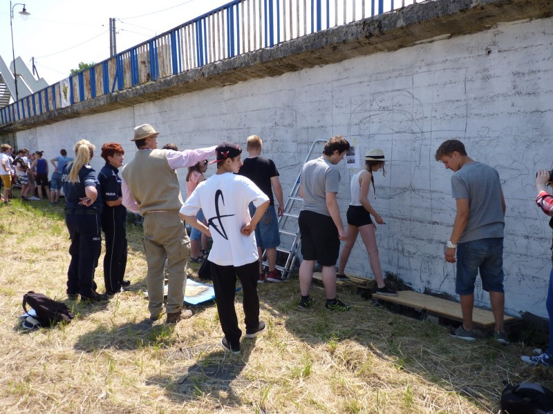 Niezwykły mural o wolności