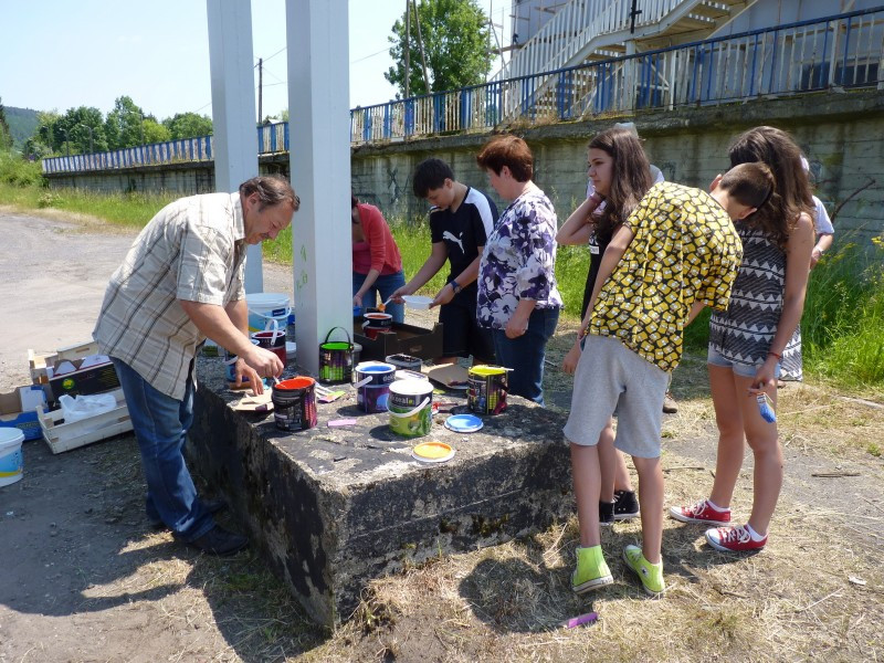 Niezwykły mural o wolności