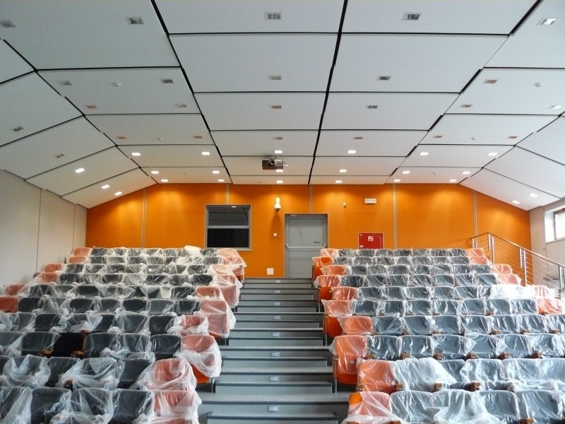 Tak wygląda sportowa hala PWSZ