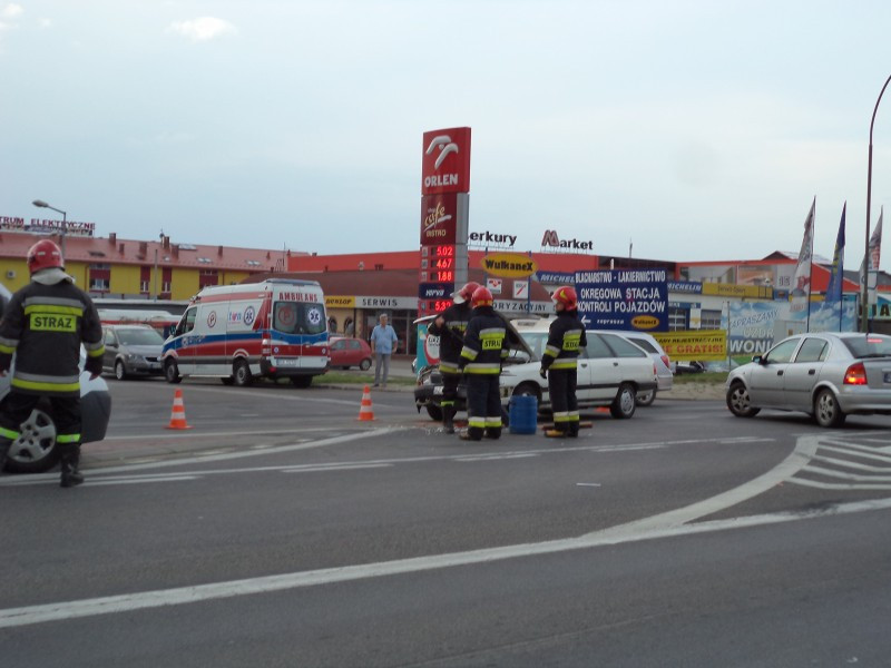 Wymusił pierwszeństwo