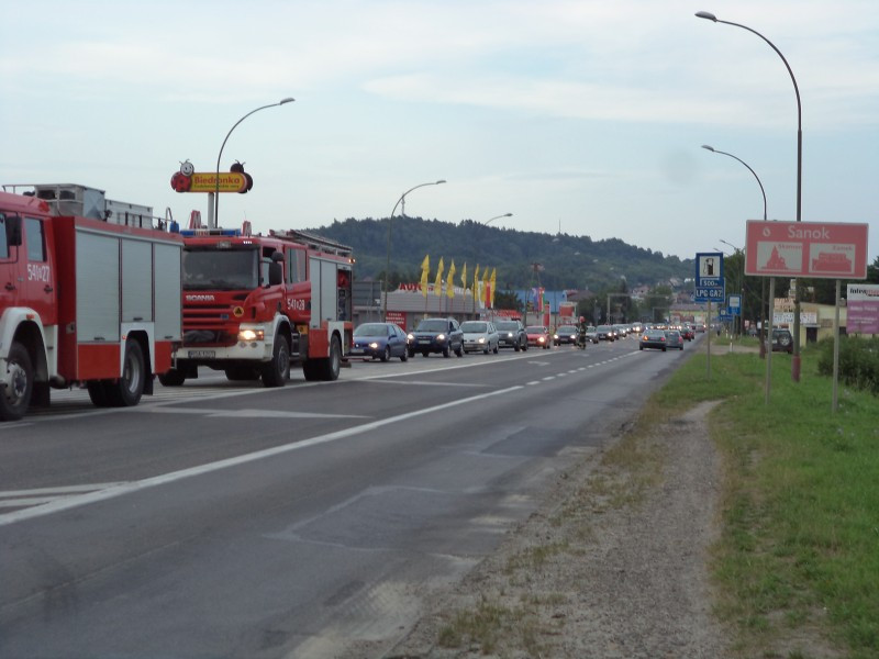 Wymusił pierwszeństwo