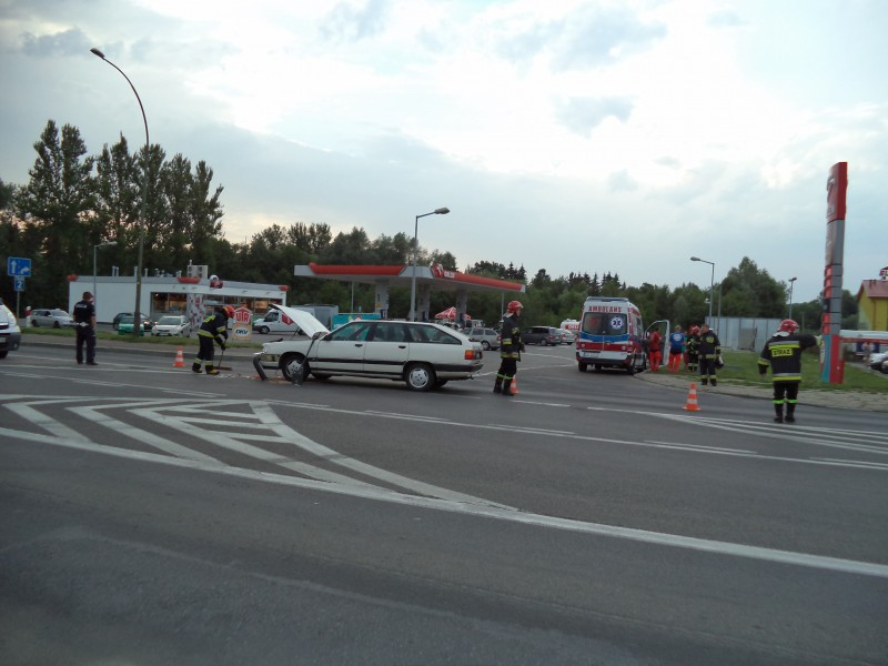 Wymusił pierwszeństwo