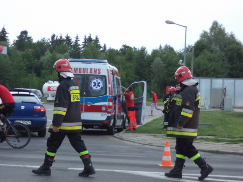 Wymusił pierwszeństwo