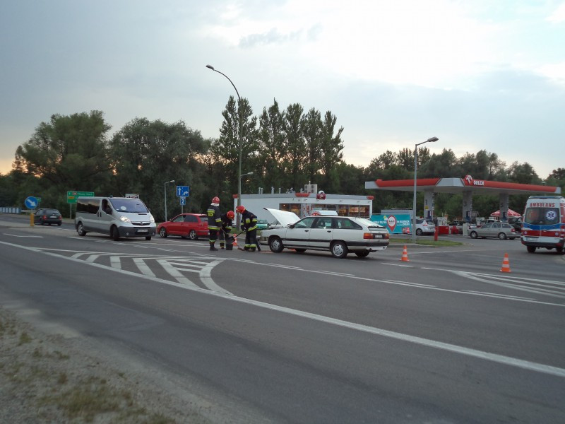 Wymusił pierwszeństwo