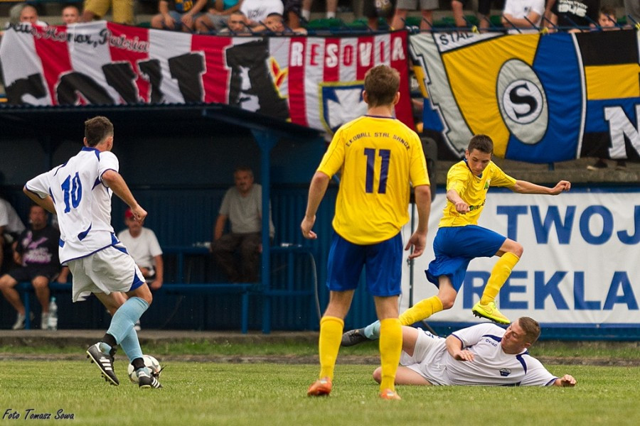 Kolejne zwycięstwo żółto-niebieskich. Sanoczanie liderem grupy