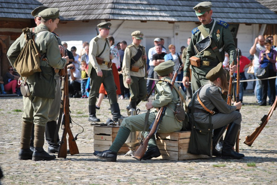 Austriacko-rosyjska potyczka w skansenie