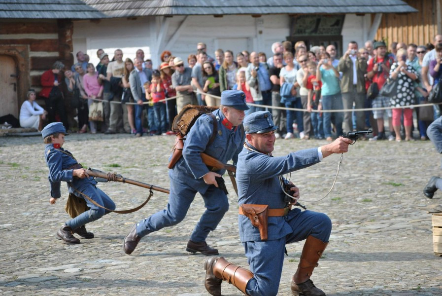 Austriacko-rosyjska potyczka w skansenie