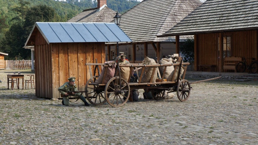 Austriacko-rosyjska potyczka w skansenie