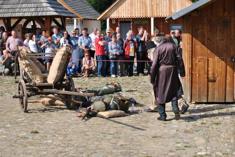 Austriacko-rosyjska potyczka w skansenie