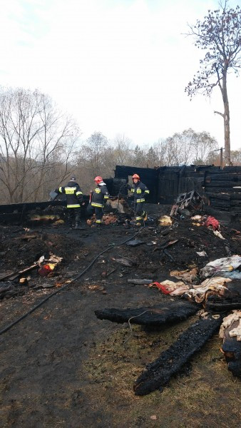 Tragiczny pożar koło Sanoka. Nie żyją cztery osoby