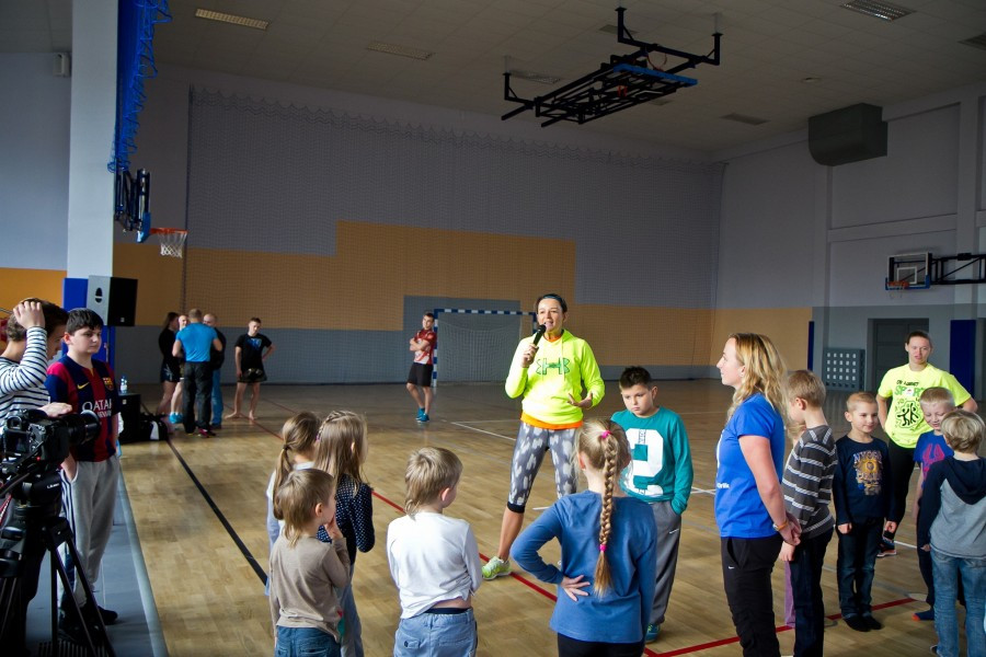 Trening z Mistrzynią. Marta Niewczas wycisnęła z sanockich zawodników siódme poty