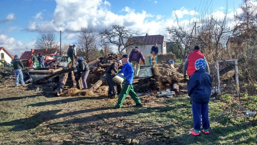 W pożarze stracił dorobek życia. Potrzebna pomoc