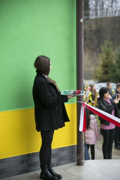 Nowa hala sportowa w Tyrawie Wołoskiej