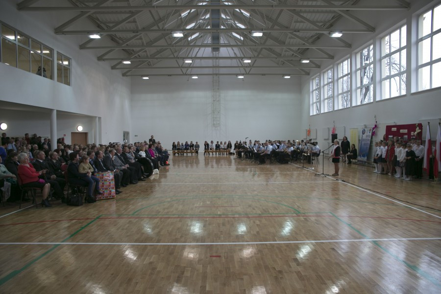 Nowa hala sportowa w Tyrawie Wołoskiej
