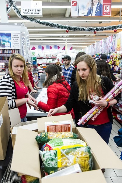 Sanoccy hokeiści przygotowali swoją Szlachetną Paczkę