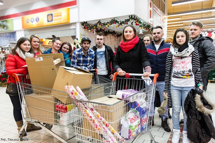 Sanoccy hokeiści przygotowali swoją Szlachetną Paczkę