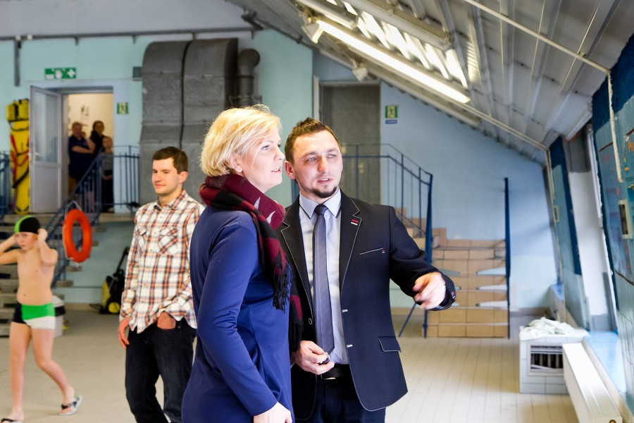 Olimpijka wspiera budowę sanockiego basenu