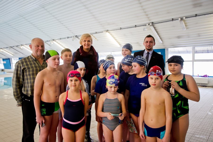 Olimpijka wspiera budowę sanockiego basenu