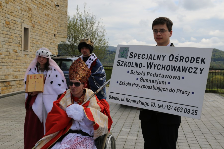 Mieszko z Dobrawą, Wyklęci i Gabriel Narutowicz na sanockim rynku [FOTORELACJA]