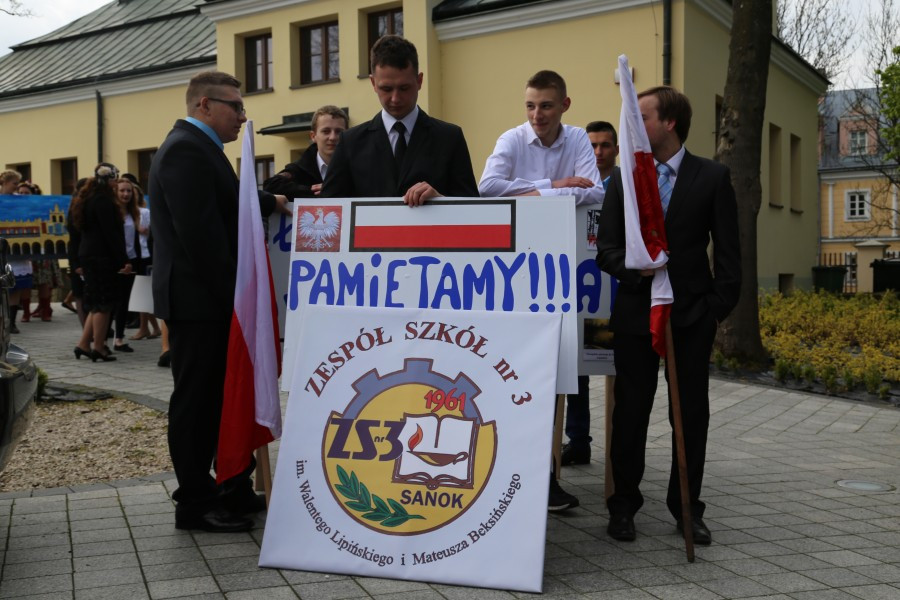 Mieszko z Dobrawą, Wyklęci i Gabriel Narutowicz na sanockim rynku [FOTORELACJA]