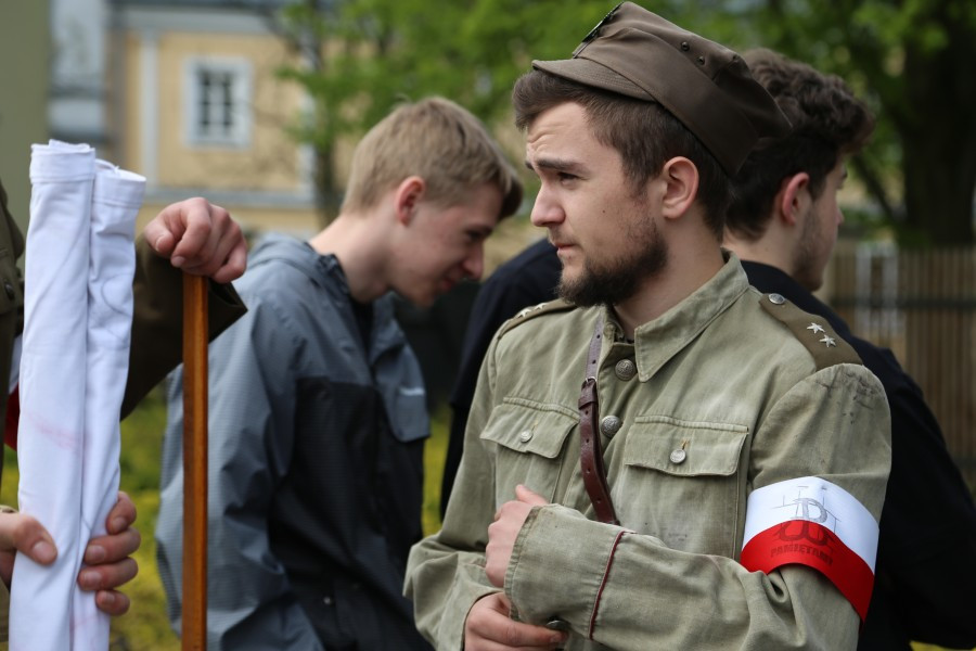 Mieszko z Dobrawą, Wyklęci i Gabriel Narutowicz na sanockim rynku [FOTORELACJA]