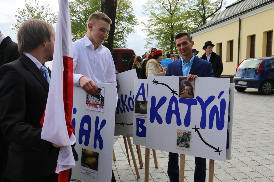 Mieszko z Dobrawą, Wyklęci i Gabriel Narutowicz na sanockim rynku [FOTORELACJA]