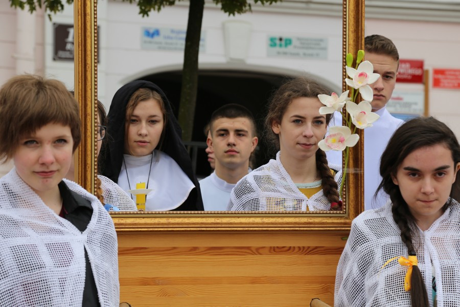 Mieszko z Dobrawą, Wyklęci i Gabriel Narutowicz na sanockim rynku [FOTORELACJA]