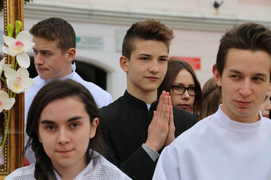 Mieszko z Dobrawą, Wyklęci i Gabriel Narutowicz na sanockim rynku [FOTORELACJA]
