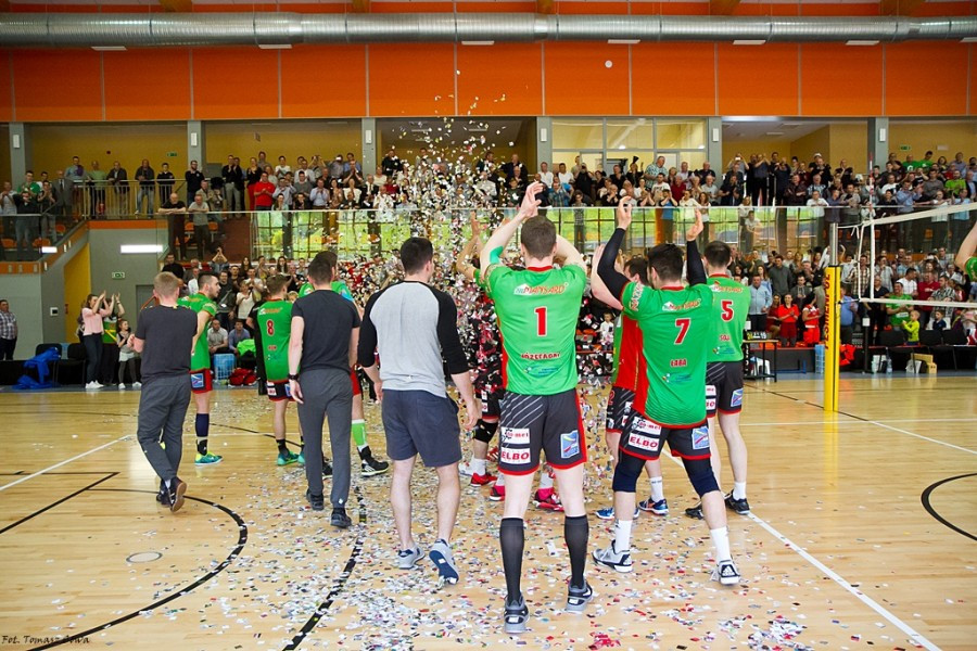 Siatkarze TSV Sanok wywalczyli awans do I ligi! [OBSZERNA FOTORELACJA Z MECZU]