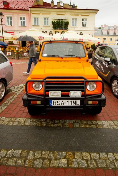 Prezentacja wyścigówek na sanockim rynku [FOTORELACJA]