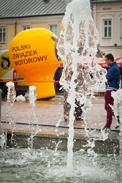 Prezentacja wyścigówek na sanockim rynku [FOTORELACJA]