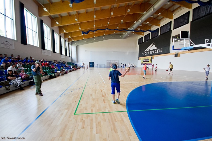 Uczniowie z Sanoka na treningu z kadrowiczami [FOTORELACJA]